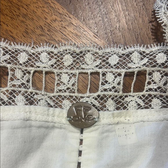 Free People White Lace Mini Dress - Picture 5 of 5